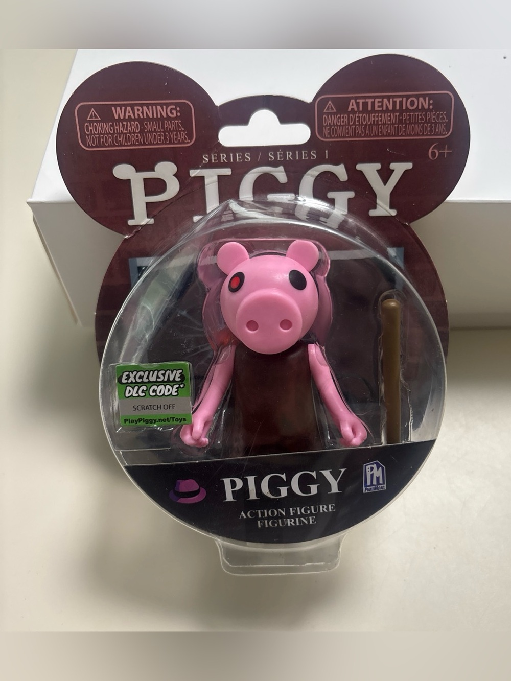 PIGGY Series 1 PIGGY 3.5” Collectible Figure Exclusive DLC Code New
Packaging sh